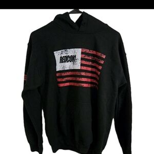 Redcon1 The Highest State Of Readiness Black Men M Hoodie Powerlifting Gym EUC